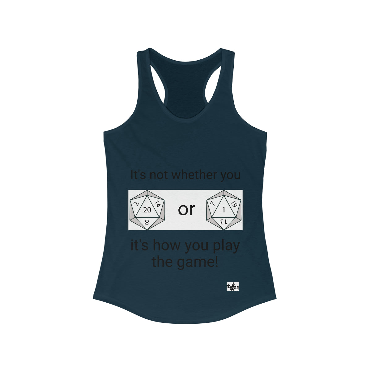 It's not whether you Crit or Fail Women's Tank