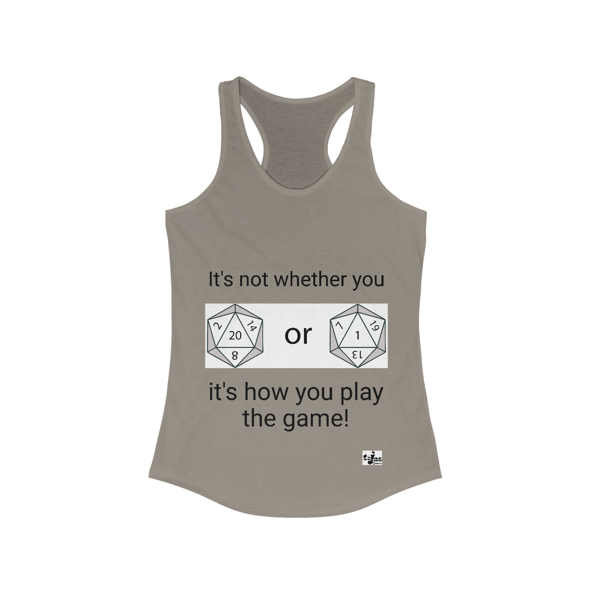 It's not whether you Crit or Fail Women's Tank