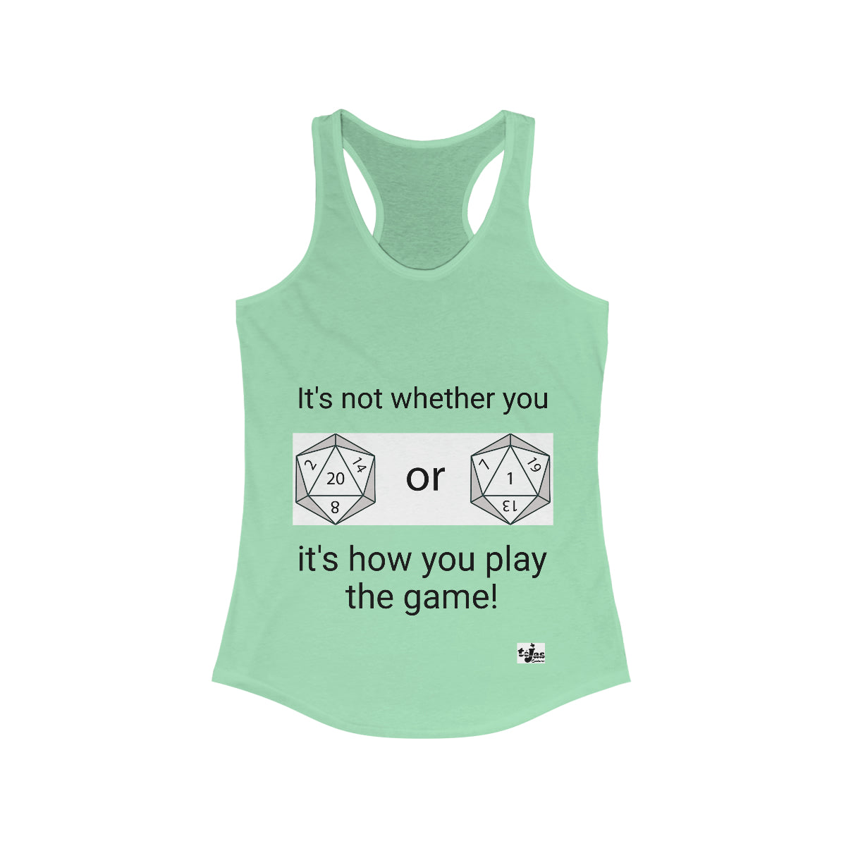 It's not whether you Crit or Fail Women's Tank