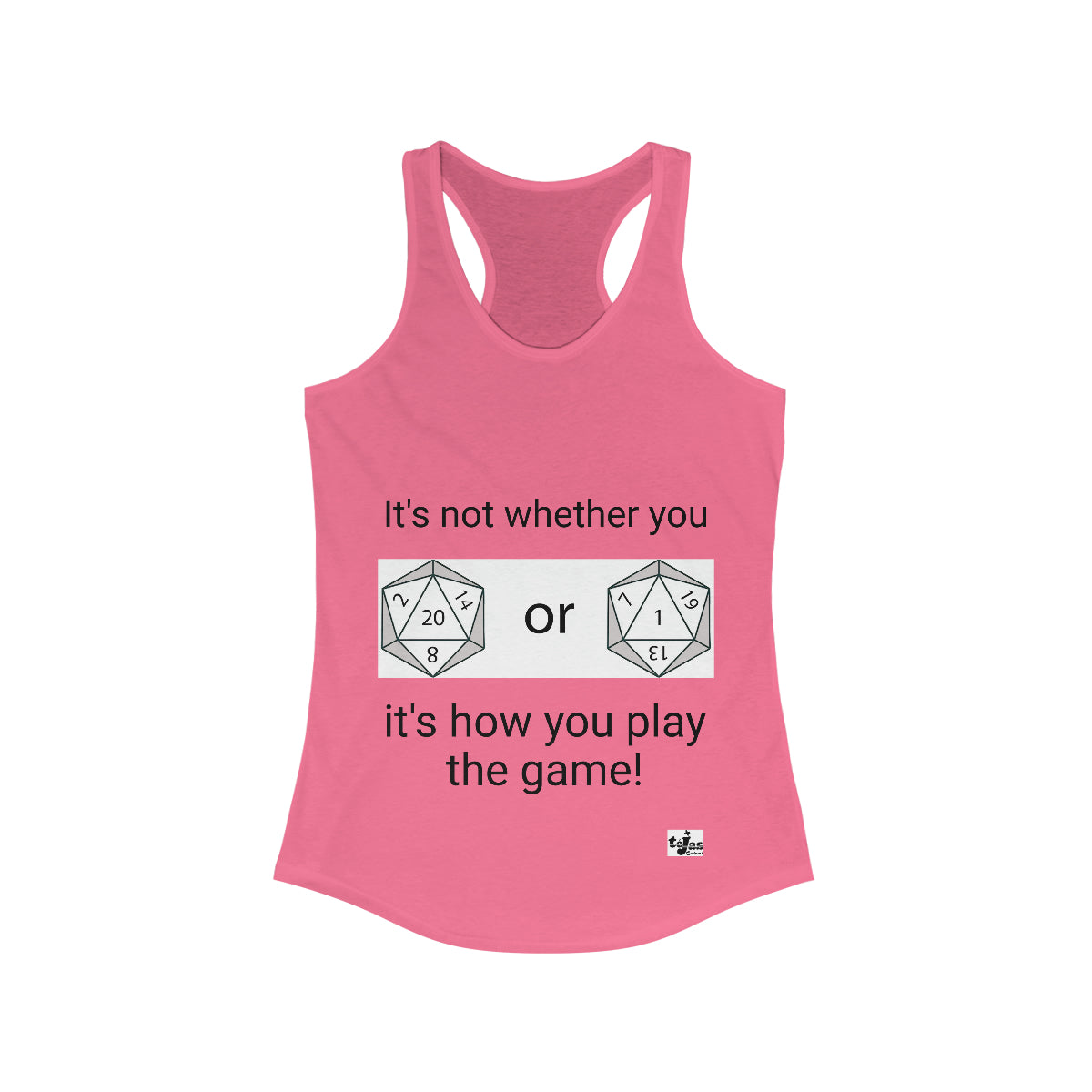 It's not whether you Crit or Fail Women's Tank