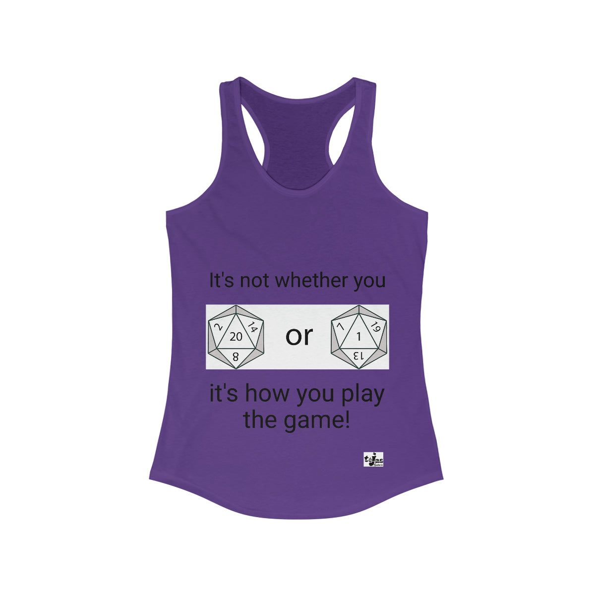 It's not whether you Crit or Fail Women's Tank