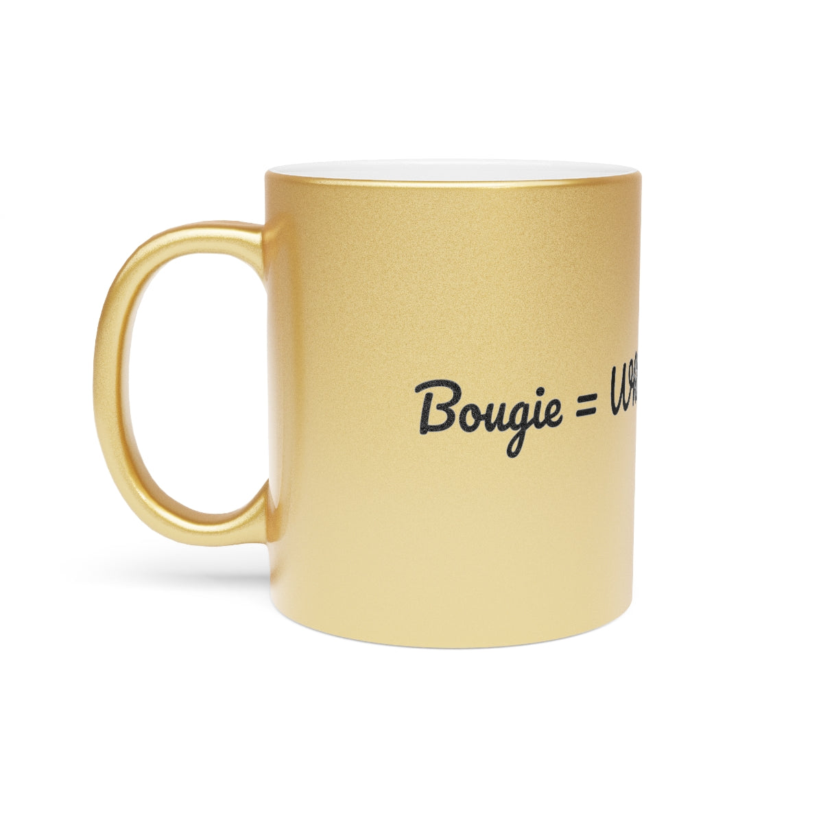 Bougie Metallic Mug (Silver\Gold)