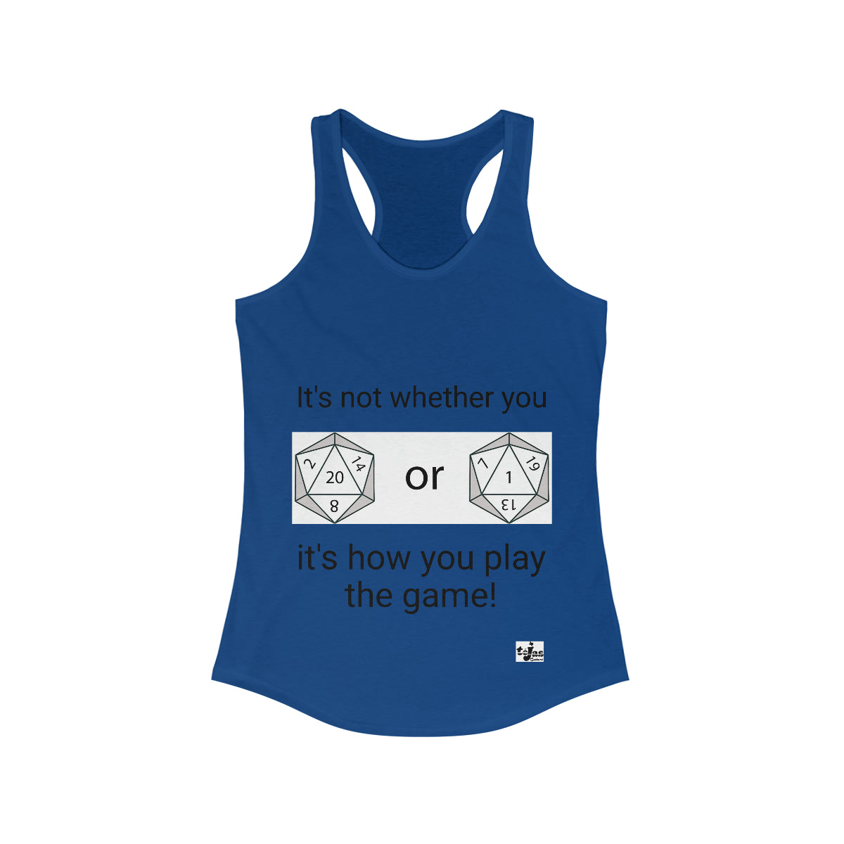 It's not whether you Crit or Fail Women's Tank