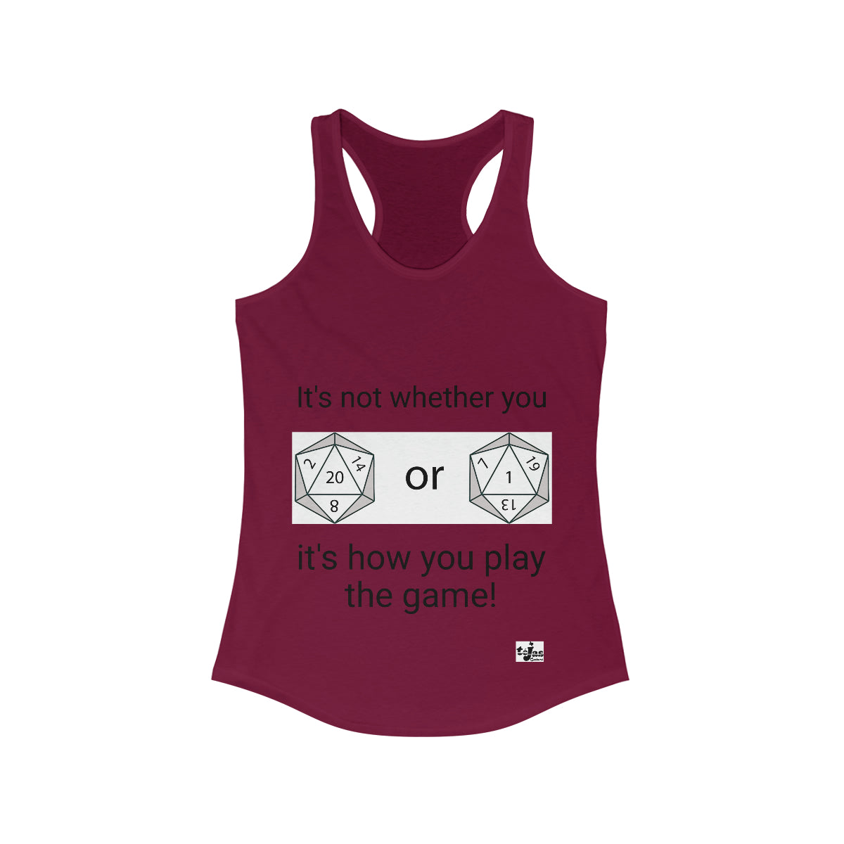It's not whether you Crit or Fail Women's Tank