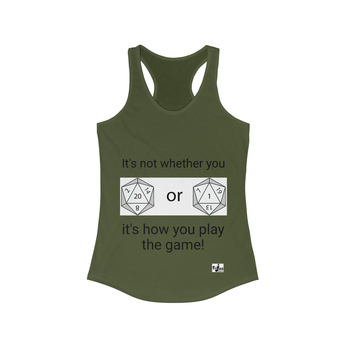It's not whether you Crit or Fail Women's Tank